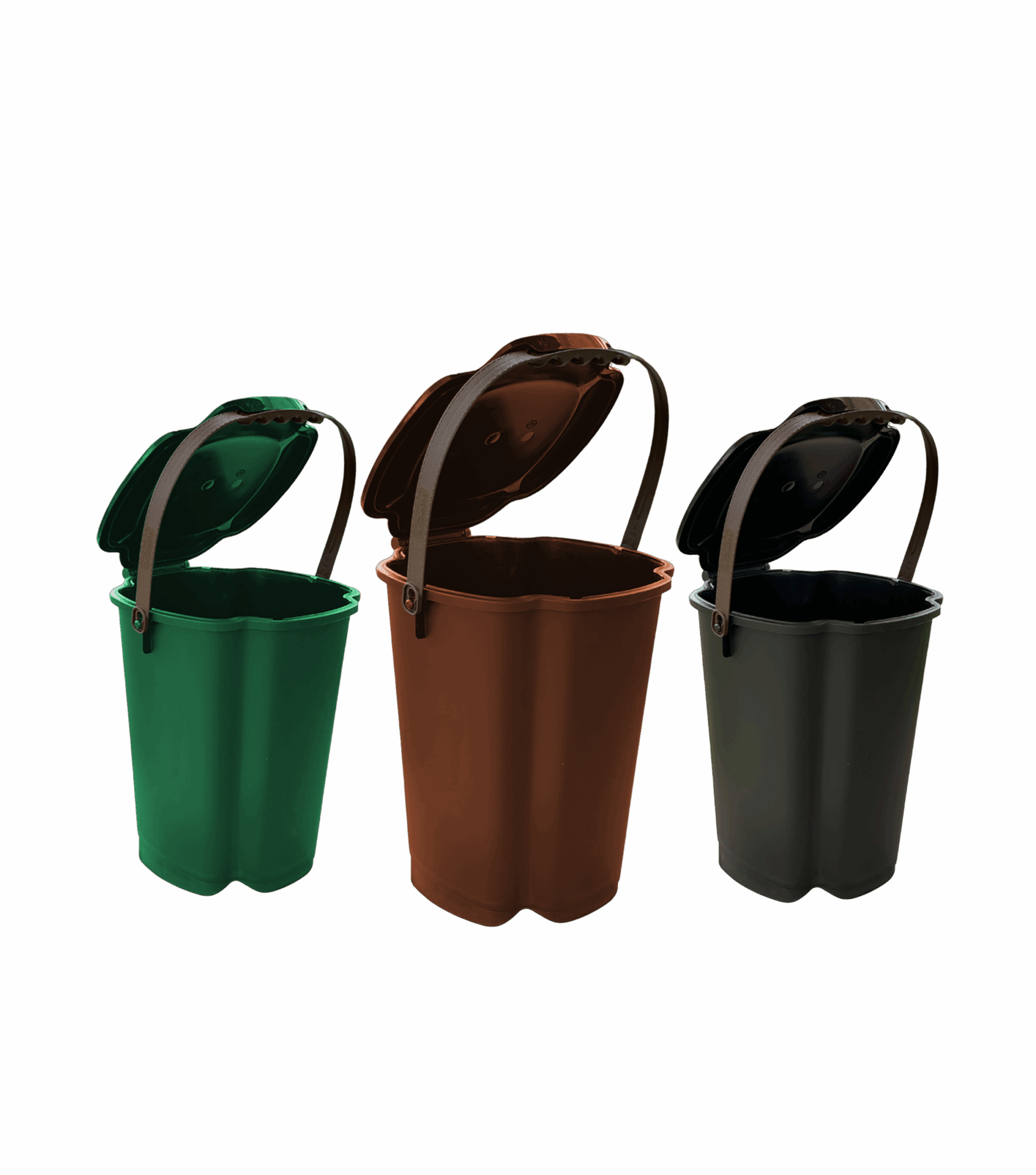 Bio-seau pour biodéchets quadria