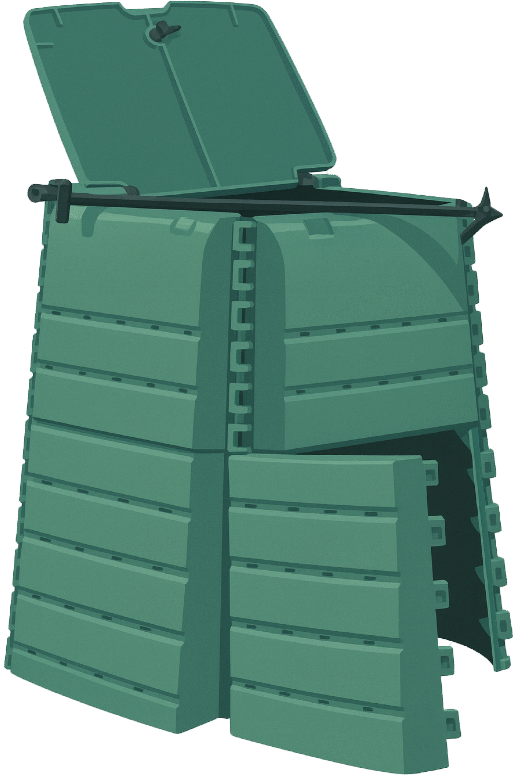 Illustration Compostys composteur de quadria
